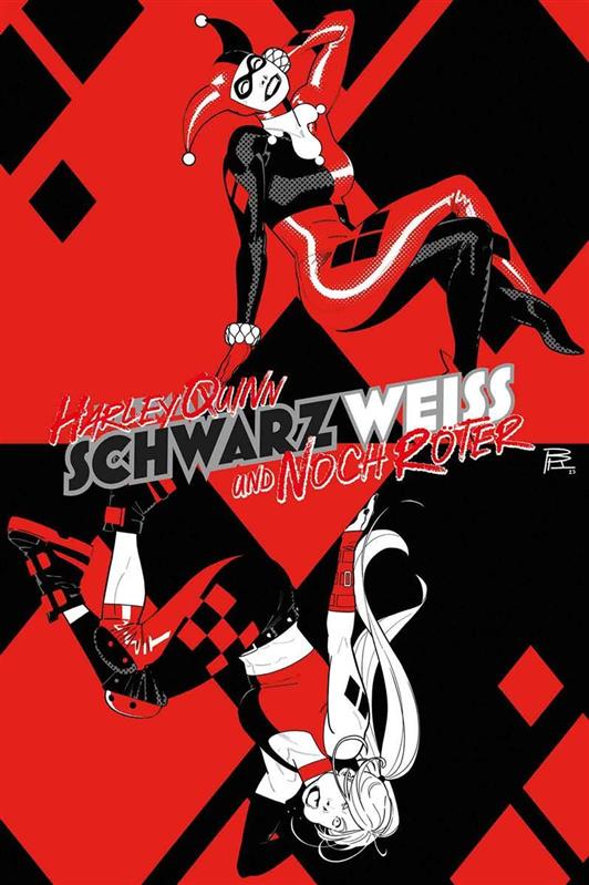 Harley Quinn - Schwarz, Weiss und noch röter, HC (200)