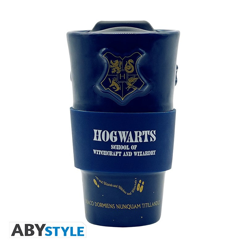 Harry Potter Keramik Reisebecher "Hogwarts"