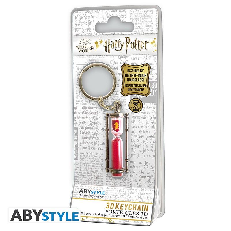 Harry Potter 3D Keychain Gryffindor Hourglass