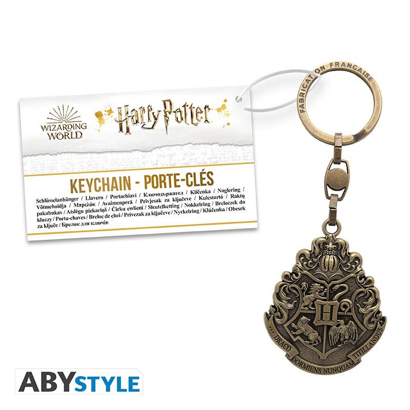 Harry Potter 3D Keychain Hogwarts Crest