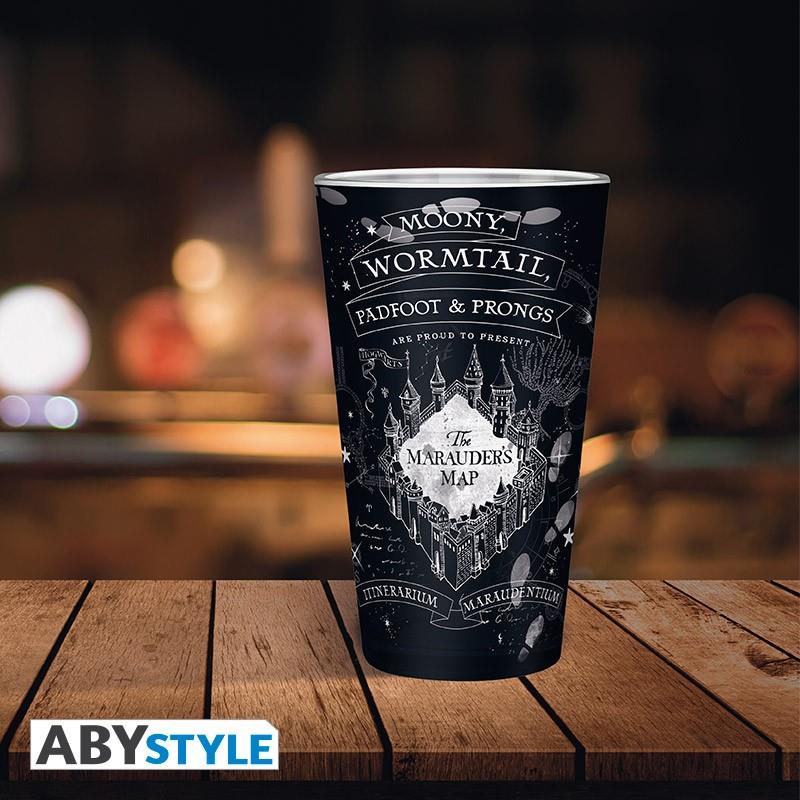 Harry Potter Glass Marauder's Map (large)