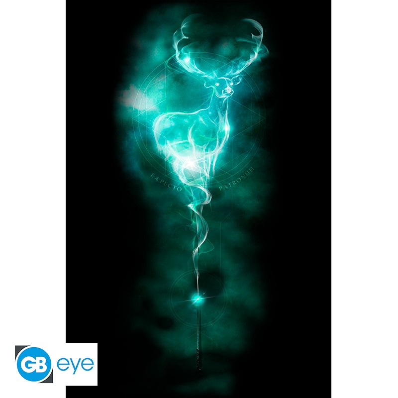 Harry Potter Maxi Poster "Patronus Stag" 91,5 x 61 cm