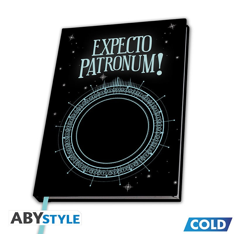Harry Potter Premium A5 Heat Change Notebook Patronus