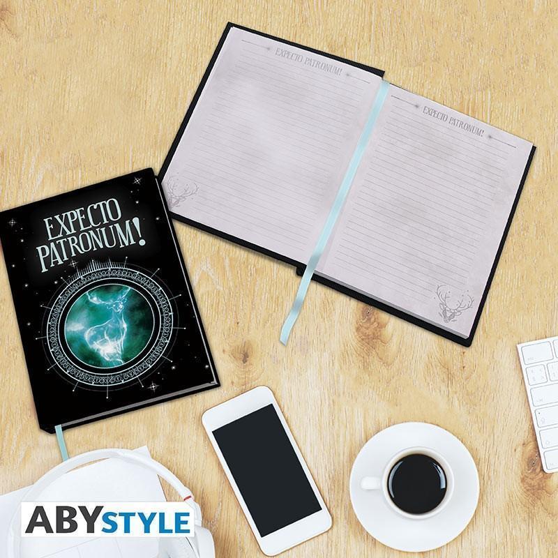 Harry Potter Premium A5 Heat Change Notebook Patronus