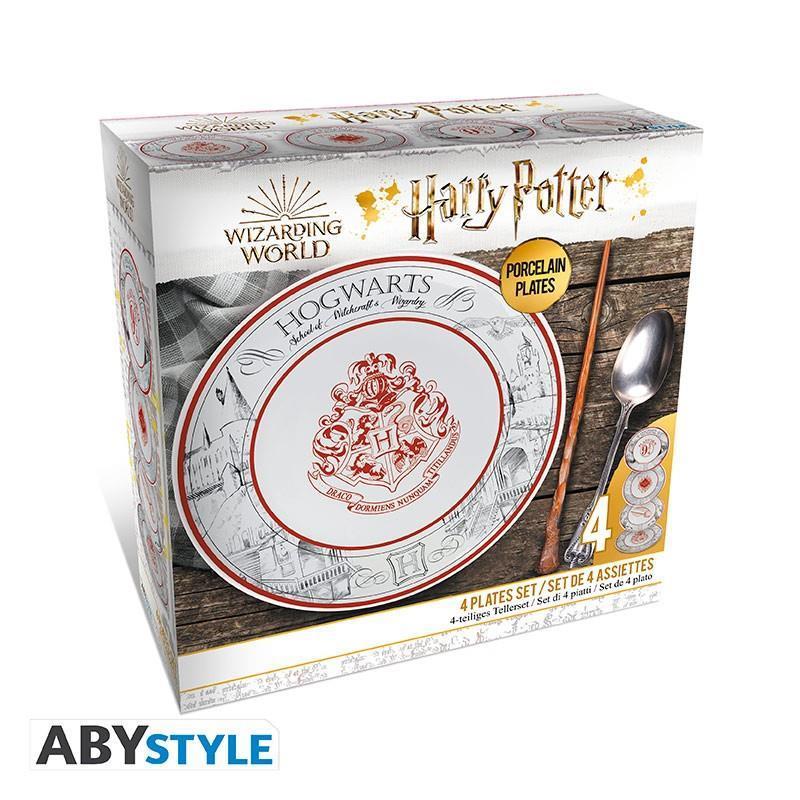 Harry Potter Set of Plates "Harry Potter Universe (4)