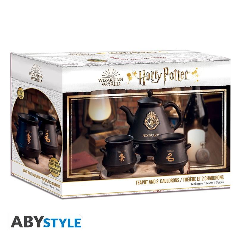 Harry Potter Teapot with 2 mini cauldrons