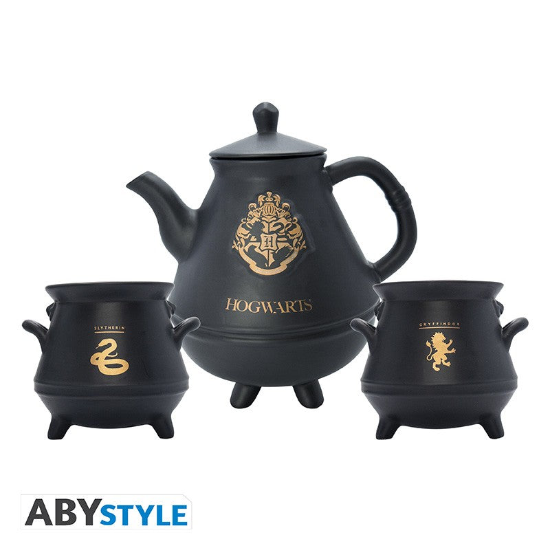 Harry Potter Teapot with 2 mini cauldrons
