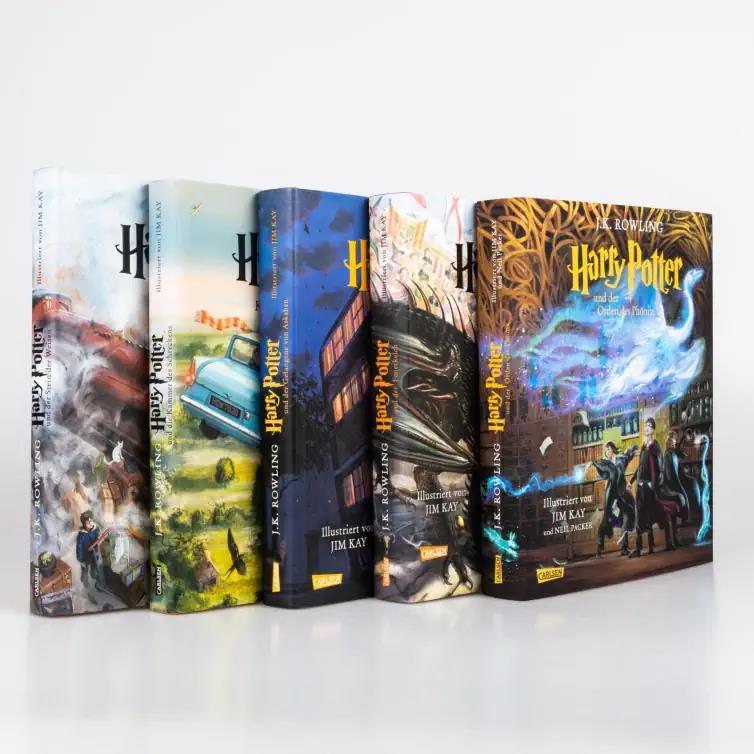 Harry Potter und der Orden des Phönix (farbig illustrierte Schmuckausgabe) (Harry Potter 5)