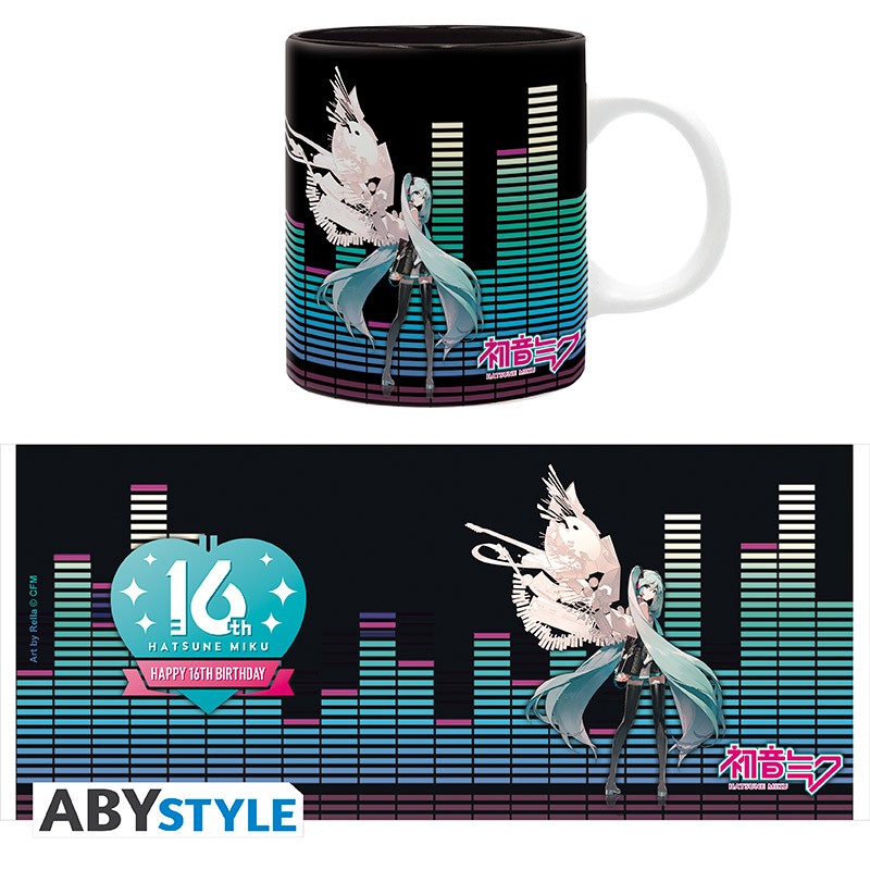 Hatsune Miku Mug "Happy 16th Birthday Mi"