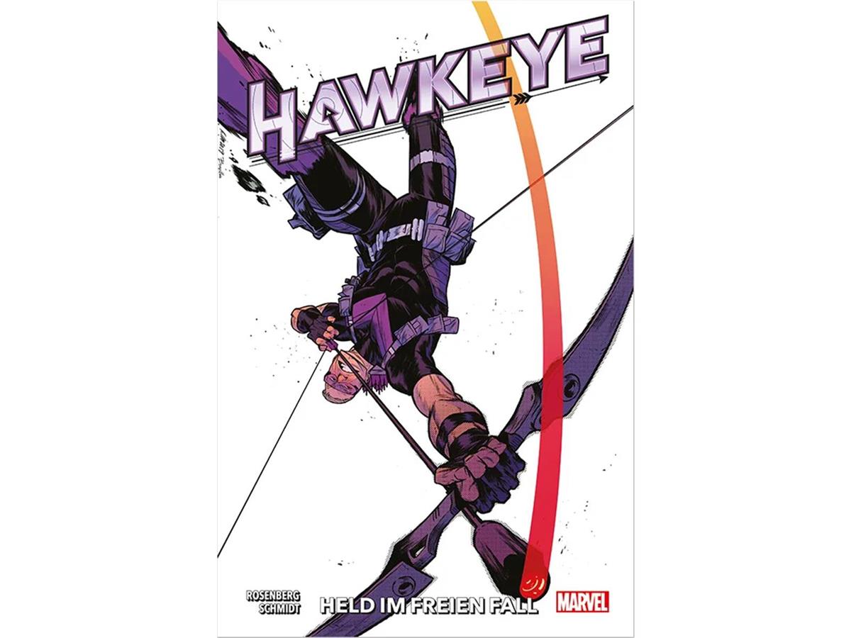 Hawkeye: Held im freien Fall