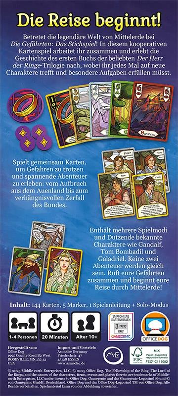Der Herr der Ringe: Die Gefährten – Das Stichspiel (GER)