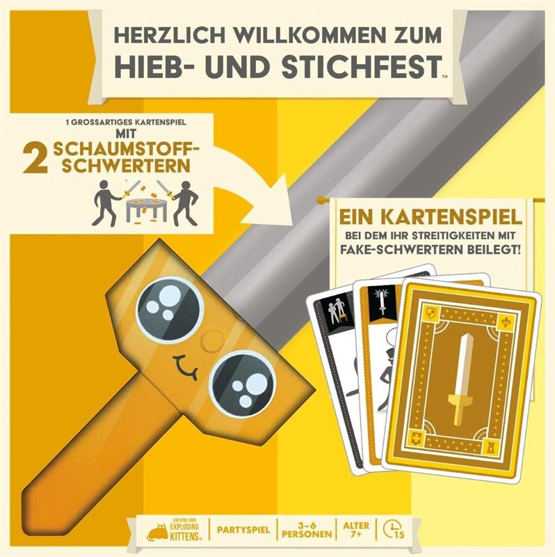 Herzlich Willkommen zum Hieb- und Stichfest (DE)