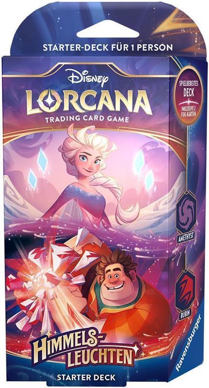 Disney Lorcana: Himmelsleuchten Starter-Deck (EN) Amethyst/Rubin