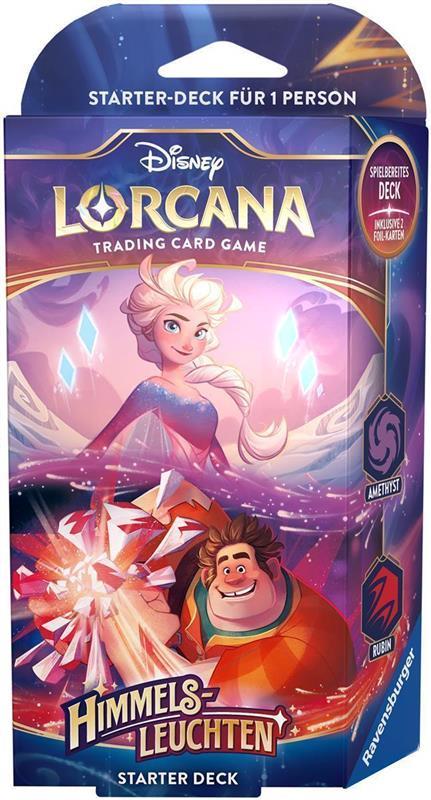 Disney Lorcana: Himmelsleuchten Starter-Deck (DE) Amethyst/Rubin