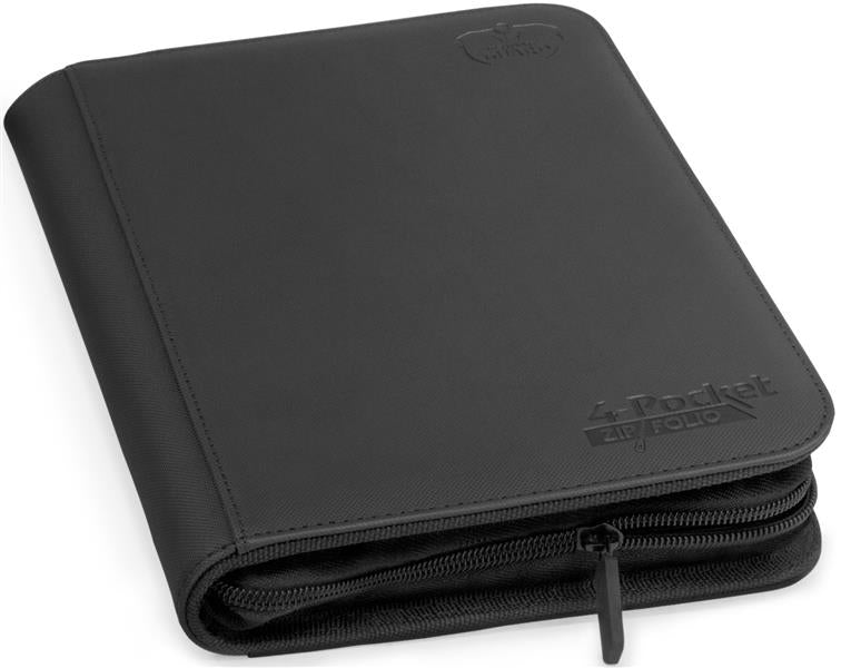 Ultimate Guard Zipfolio 160 - 8-Pocket XenoSkin Schwarz