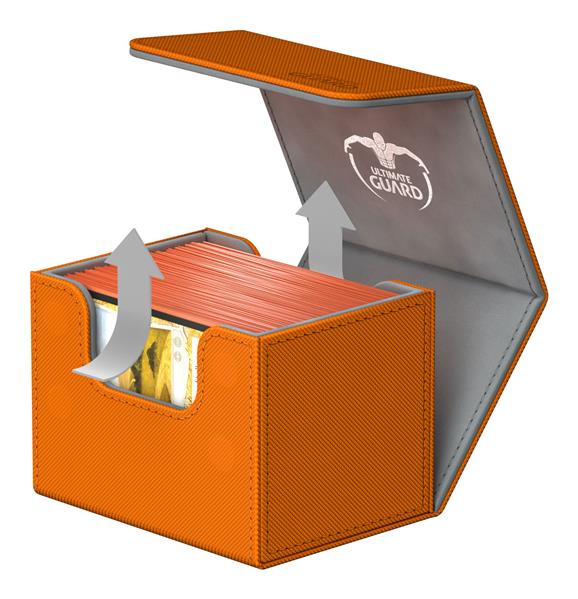 Ultimate Guard SideWinder™ 100+ Standard Size XenoSkin™ Orange