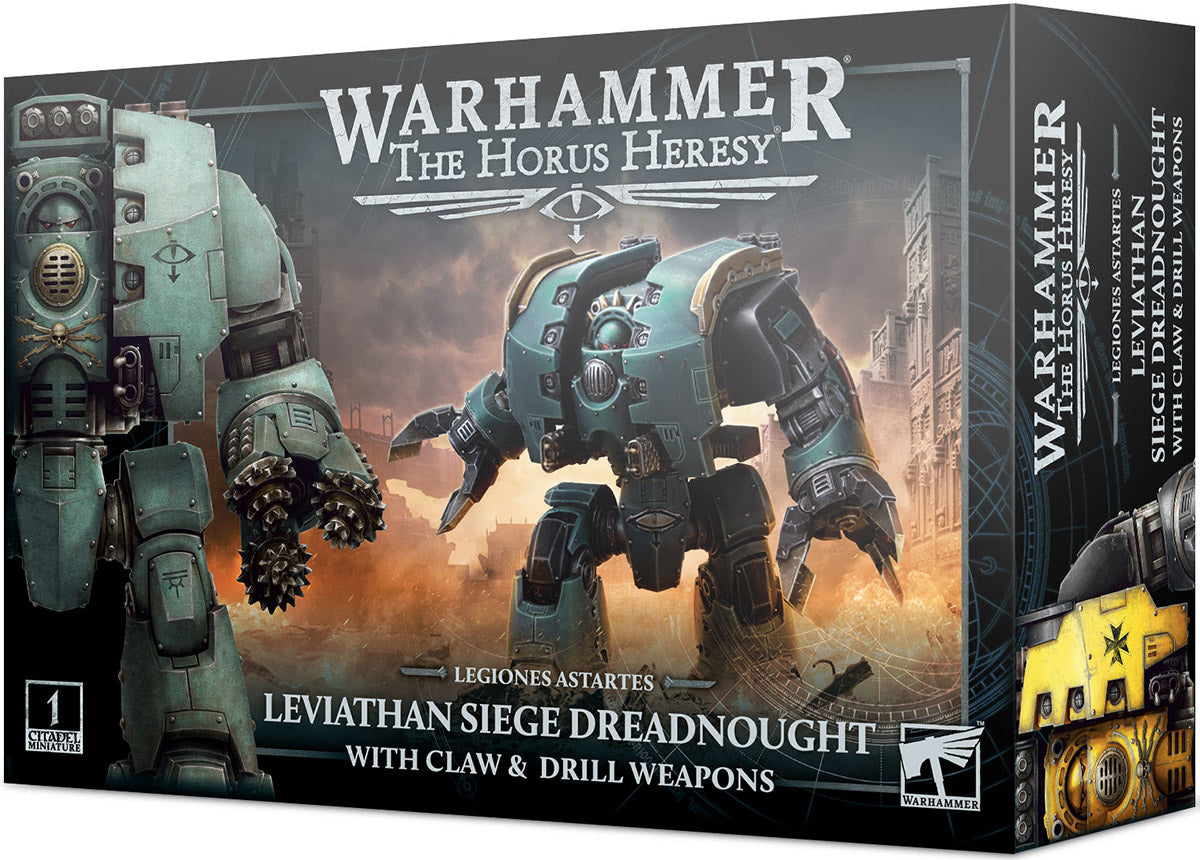 Leviathan Siege Dreadnought with Claw & Drill Weapons