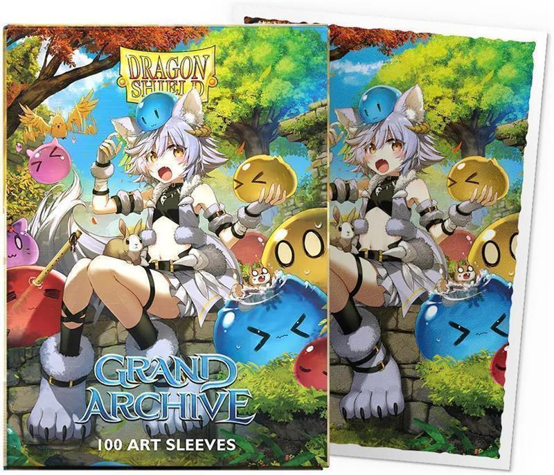 Dragon Shield Standard Sleeves - Matte Art Grand Archive: Silvie, Slime Sovereign (Limited Edition)