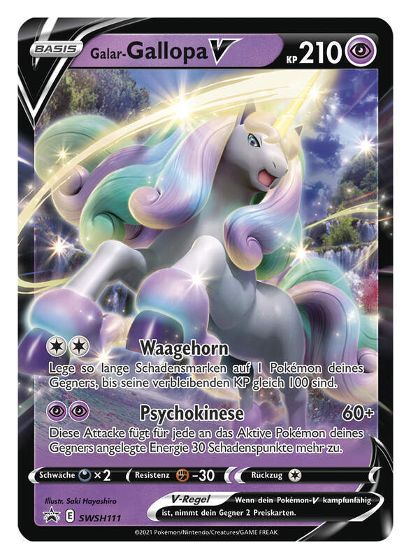 Pokemon Galar-Gallopa V-Box (DE)