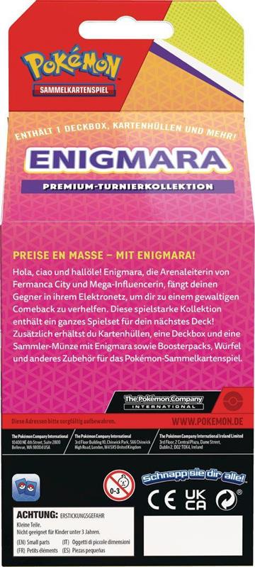 Pokémon Premium-Turnierkollektion Enigmara (GER)