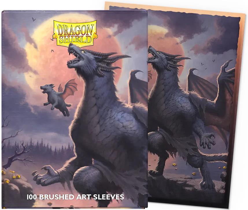 Dragon Shield Standard Sleeves - Brushed Art Halloween 2023 (100 Sleeves)