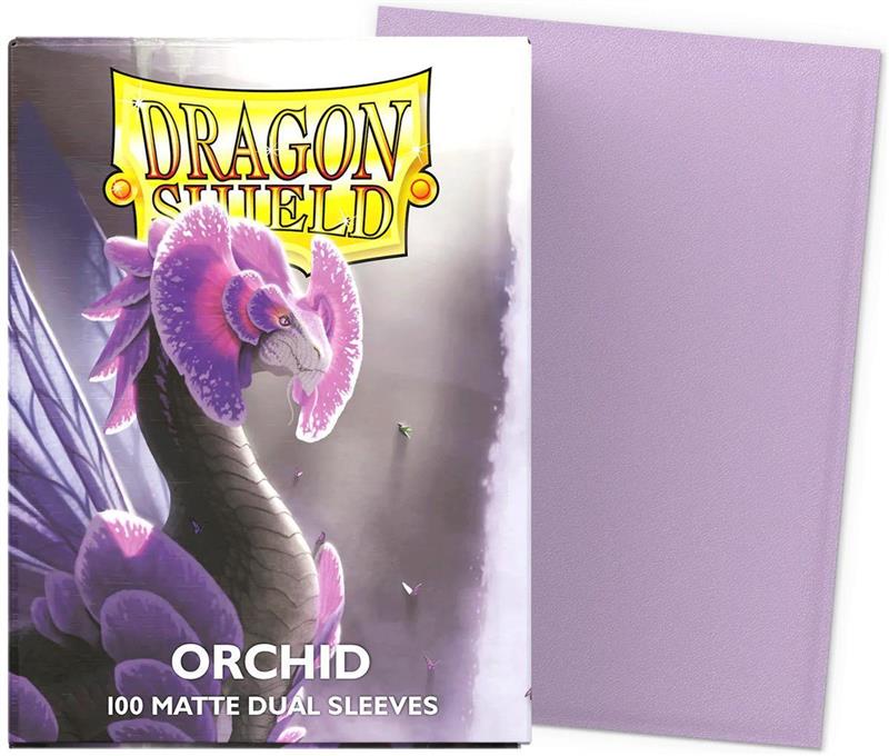 Dragon Shield Standard Sleeves - Dual Matte Orchid (100 Sleeves)