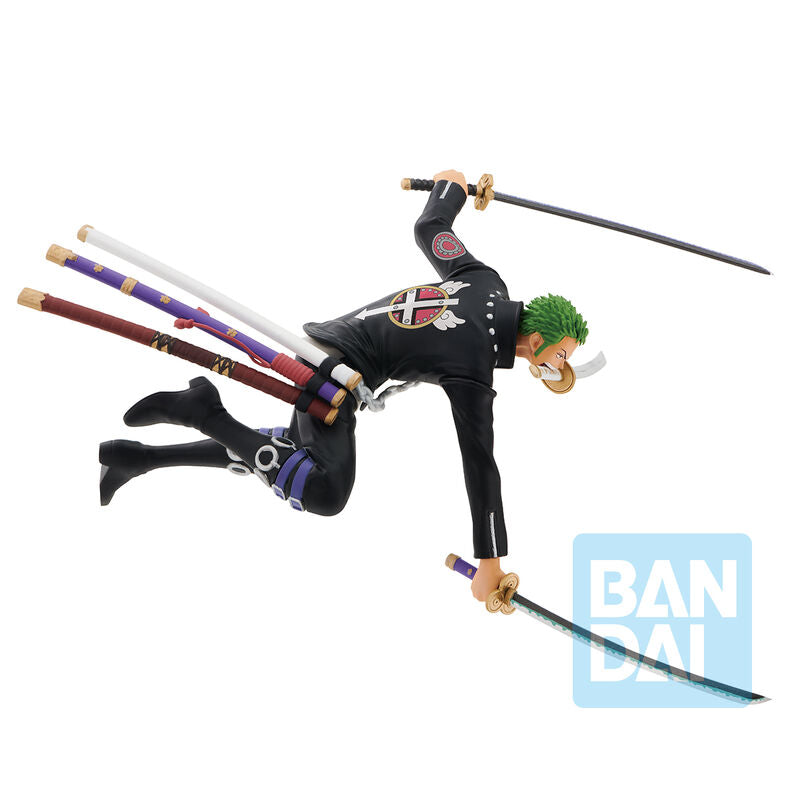 One Piece Film Red More Beat Roronoa Zoro Ichibansho Figur 11 cm