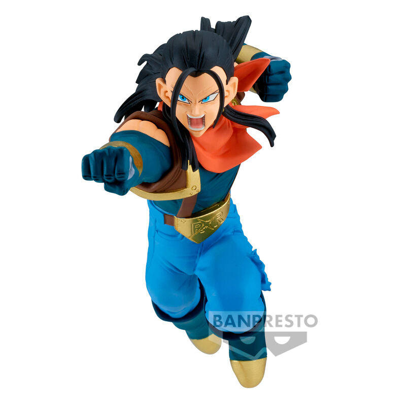 Dragon Ball GT Super 17 vs SSGSS Gogeta Match Makers Figure 9 cm
