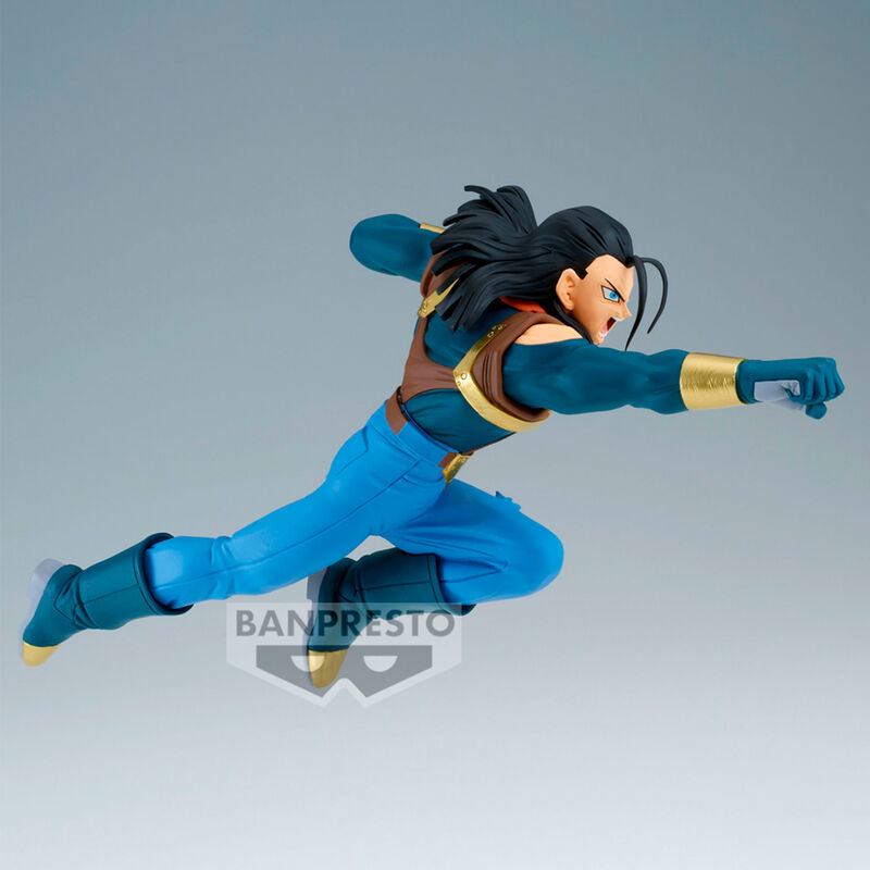 Dragon Ball GT Super 17 vs SSGSS Gogeta Match Makers Figure 9 cm