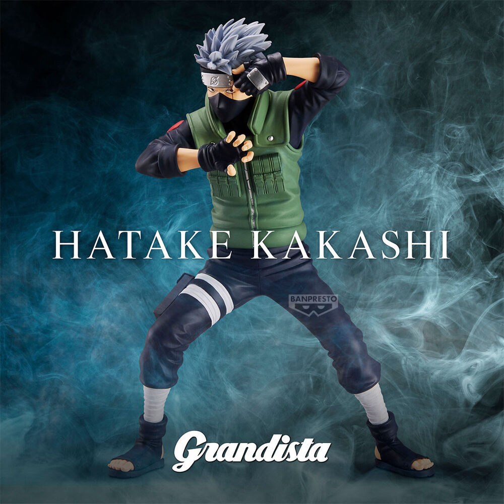 Naruto Shippuden Grandista Hatake Kakashi Figure 23 cm