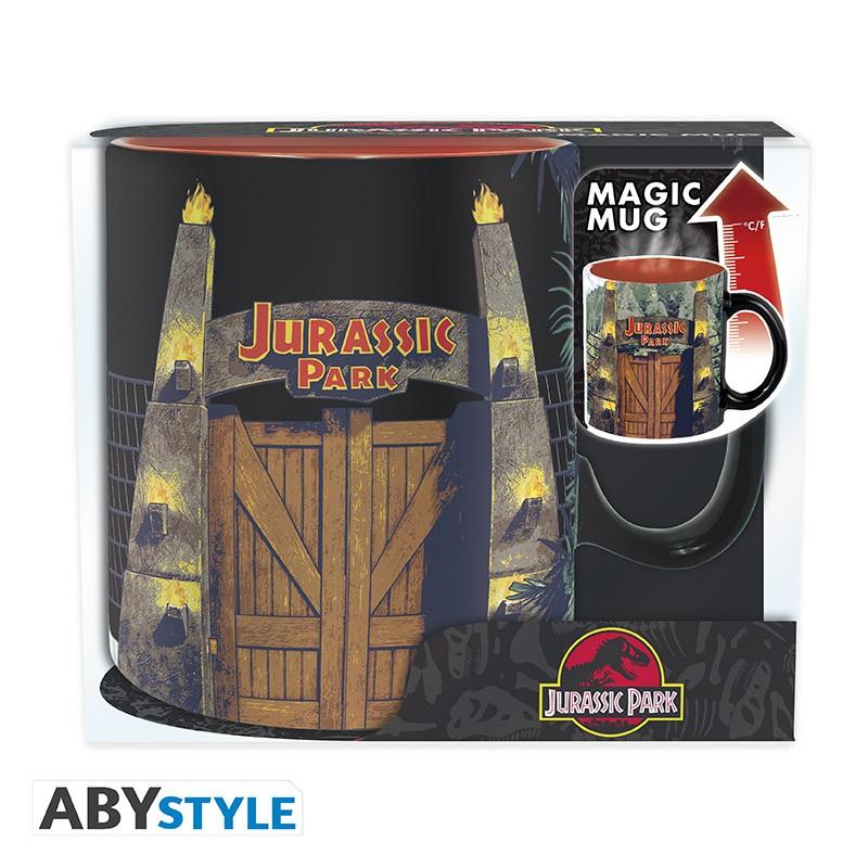 Jurassic Park Tasse mit Thermoeffekt Gate