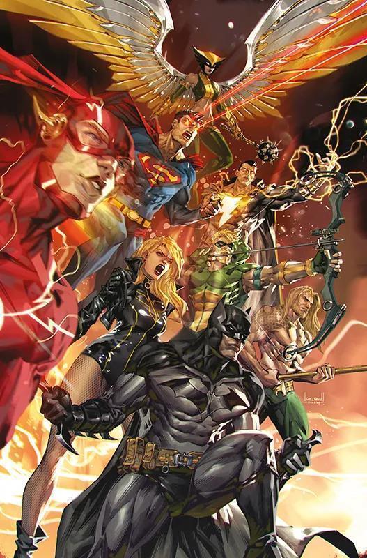 Justice League (2022) 01: Die neue Liga!, Variant B (666)