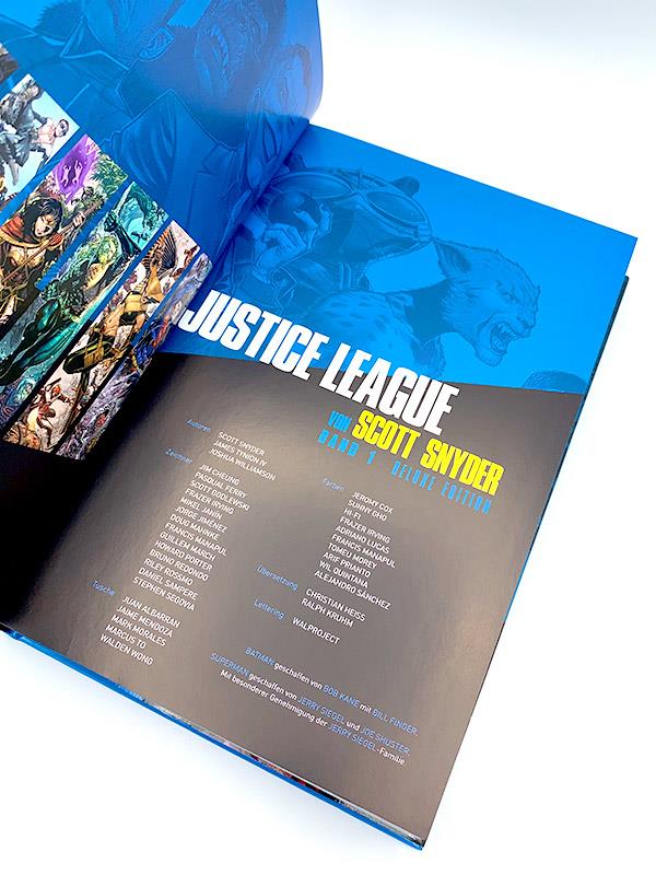 Justice League von Scott Snyder 01 Deluxe Edition
