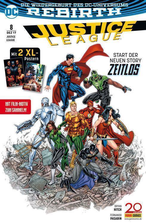 Justice League (Rebirth) 08 - mit 2 XL-Postern