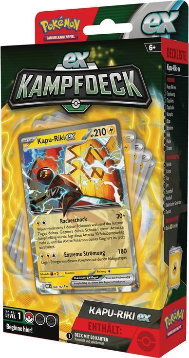 Pokémon Deluxe Battle Deck Oktober 2024 Eisenblatt/Kapu-Riki (DE) Kapu-Riki