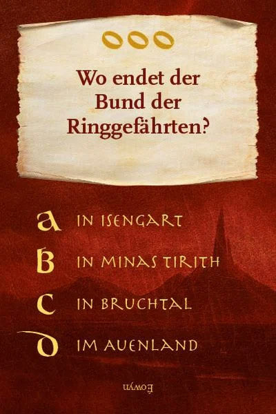 Kartenspiel: Das inoffizielle Quiz für Herr der Ringe-Fans (GER)