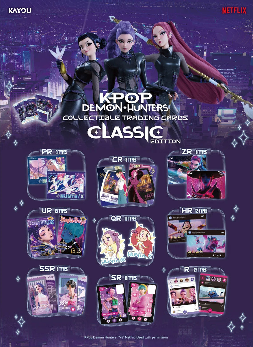 KPop Demon Hunters - World Tour Collectible Cards - Classic Edition - 001B-Foil S1-B Booster-Pack (EN)