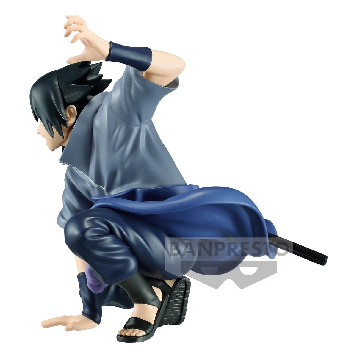 Naruto Shippuden PVC Statue Sasuke Uschiha Panel Spectacle 9 cm