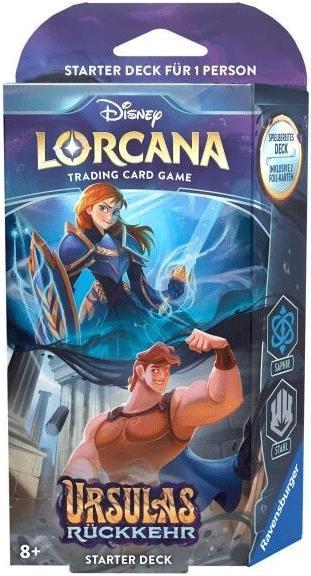 Disney Lorcana: Ursulas Return Starter Deck (GER) Sapphire/Steel