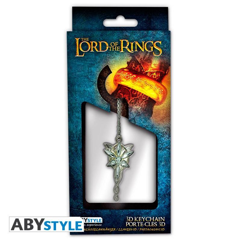 Lord of the Rings 3D Keychain Evening Star