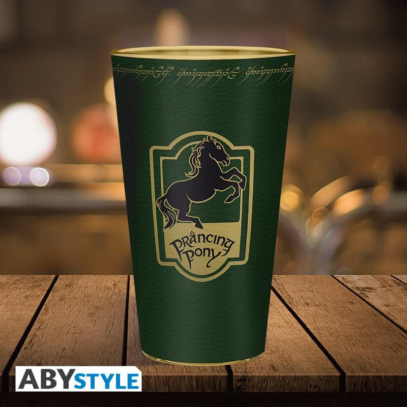 Lord of the Rings Glass Prancing Pony (large)