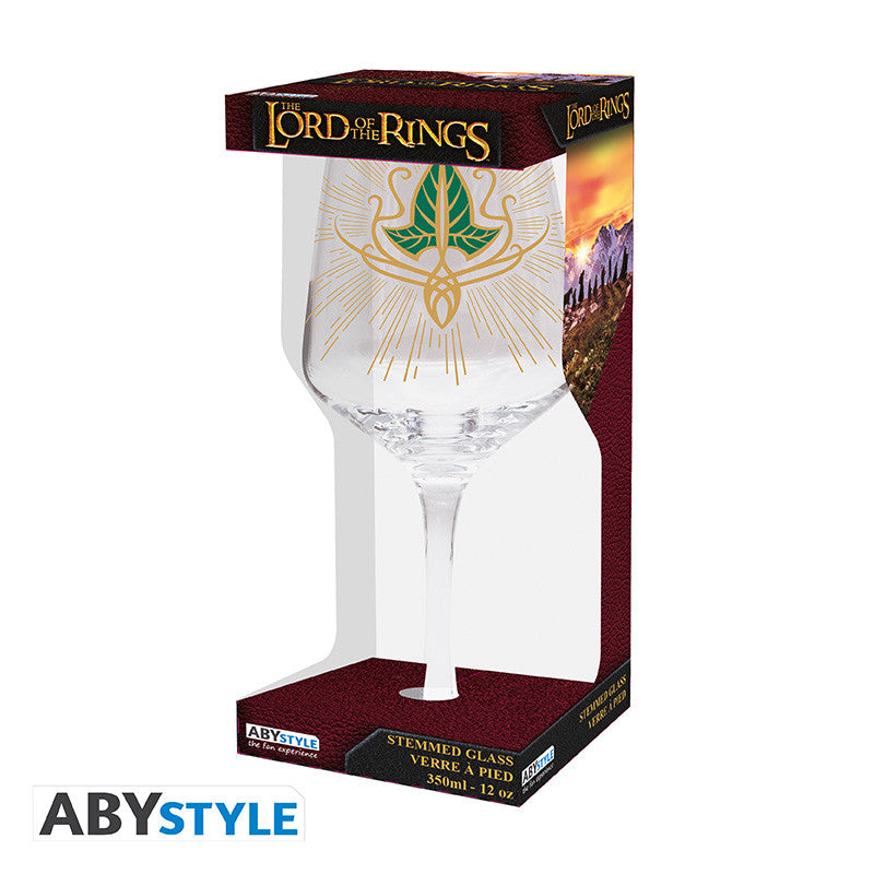Der Herr der Ringe Stielglas „Blatt von Lórien“ 350 ml
