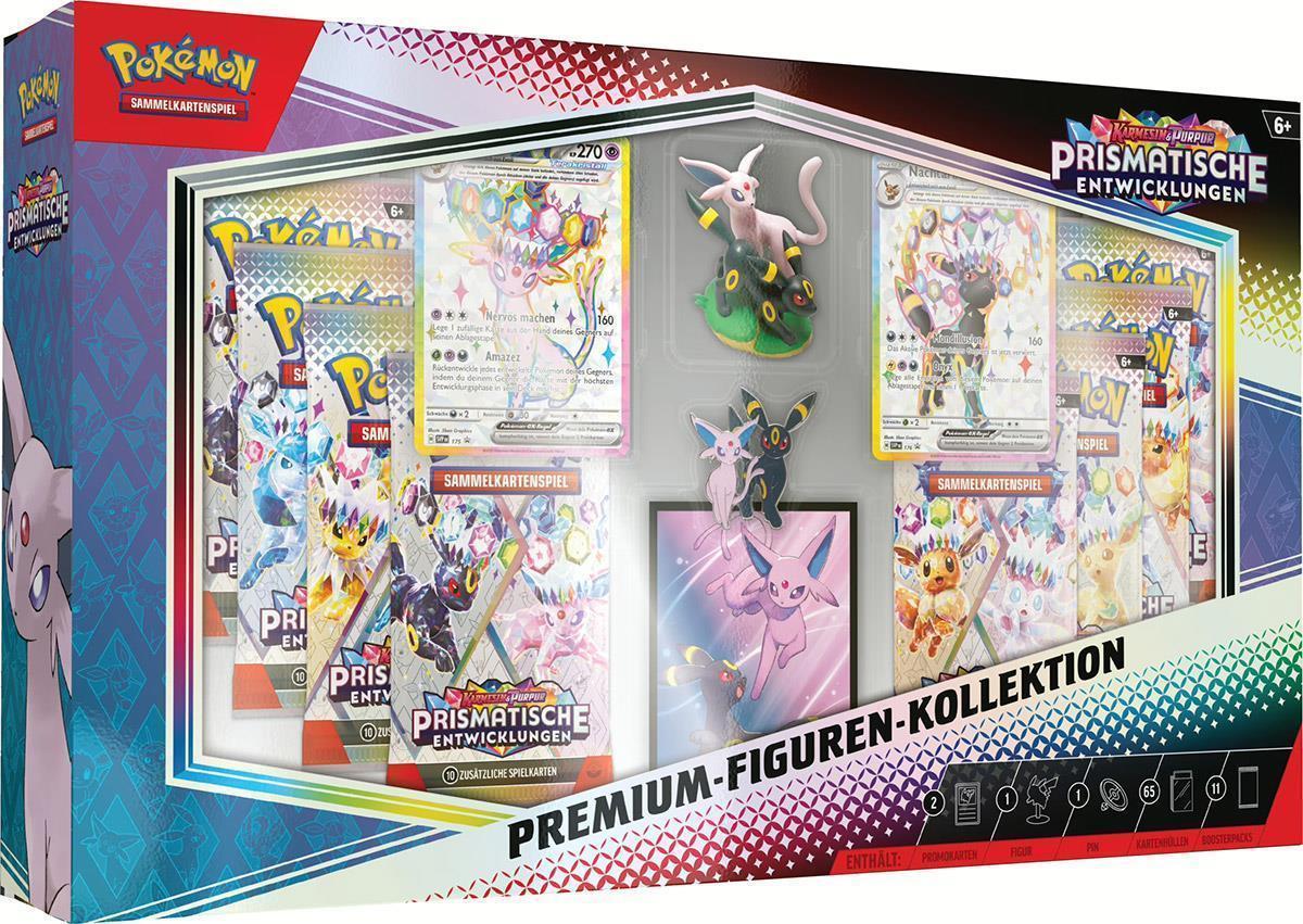 Pokémon Trading Card Game Prismatic Evolutions Premium Figure Collection (GER)