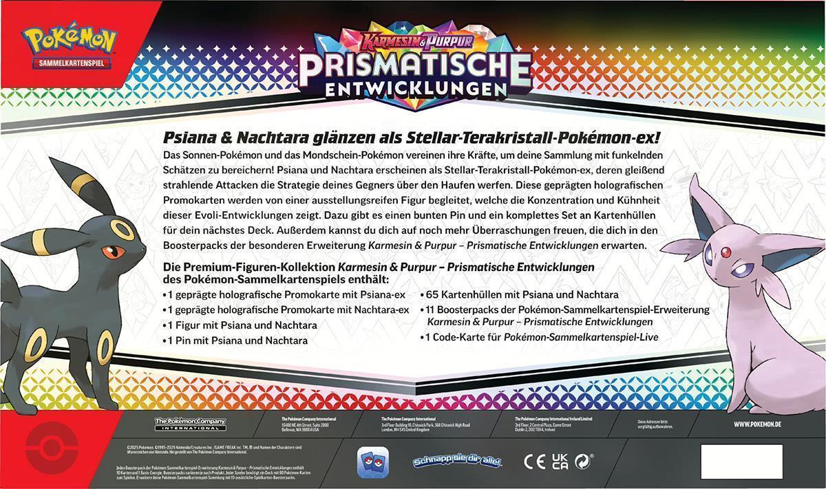 Pokémon Trading Card Game Prismatic Evolutions Premium Figure Collection (GER)