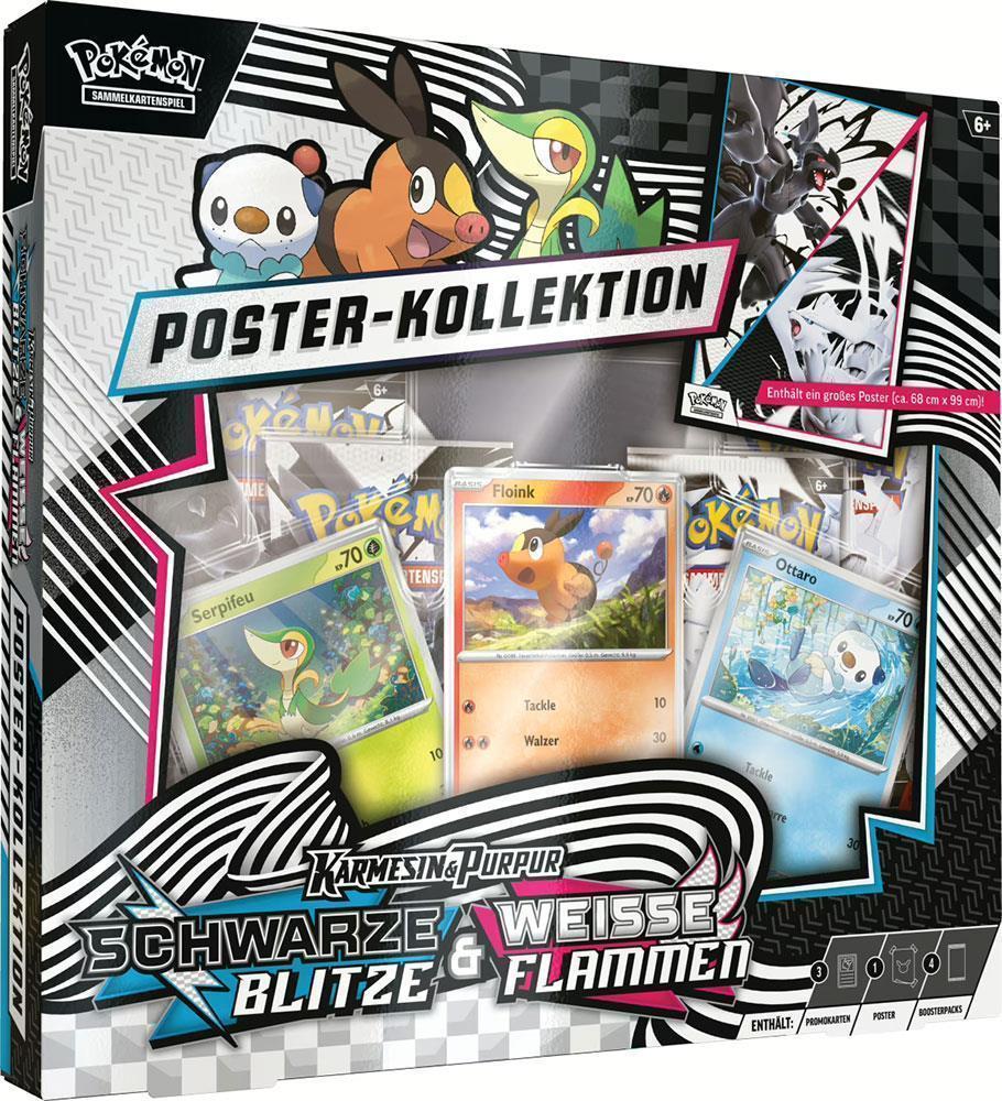 Pokémon Sammelkartenspiel KP10.5 Schwarze Blitze & Weiße Flammen Poster-Kollektion (DE)