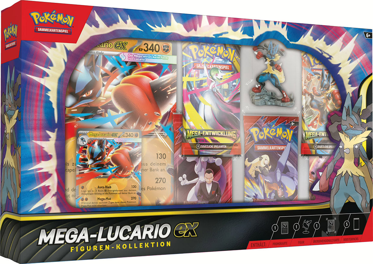 Pokémon Trading Card Game Mega Lucario Figure Collection (GER)