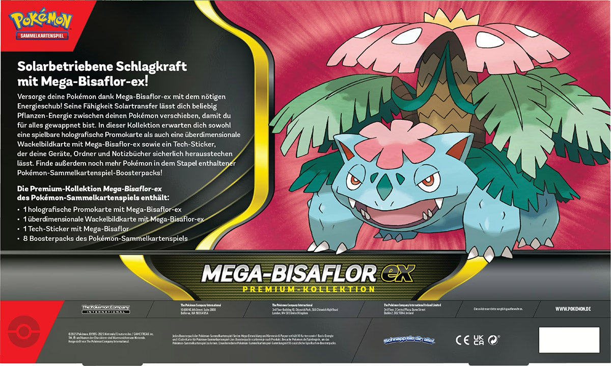 Pokémon TCG Mega Venusaur ex Premium Collection (GER)