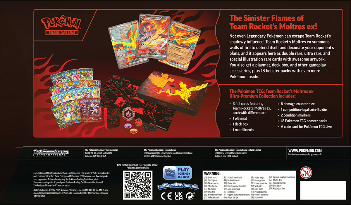 Pokémon Trading Card Game Ultra Premium Collection Team Rocket's Moltres (EN)