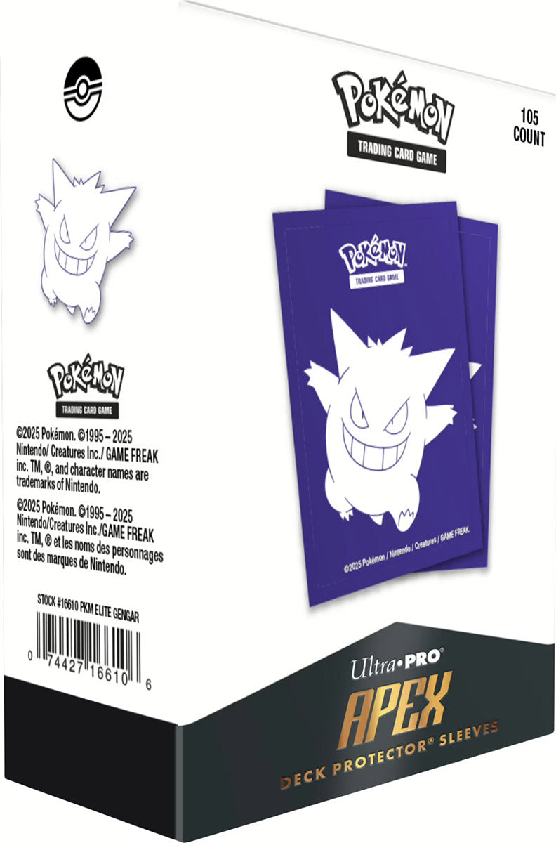 PKM Elite Series Gengar APEX Protector Sleeves (105)