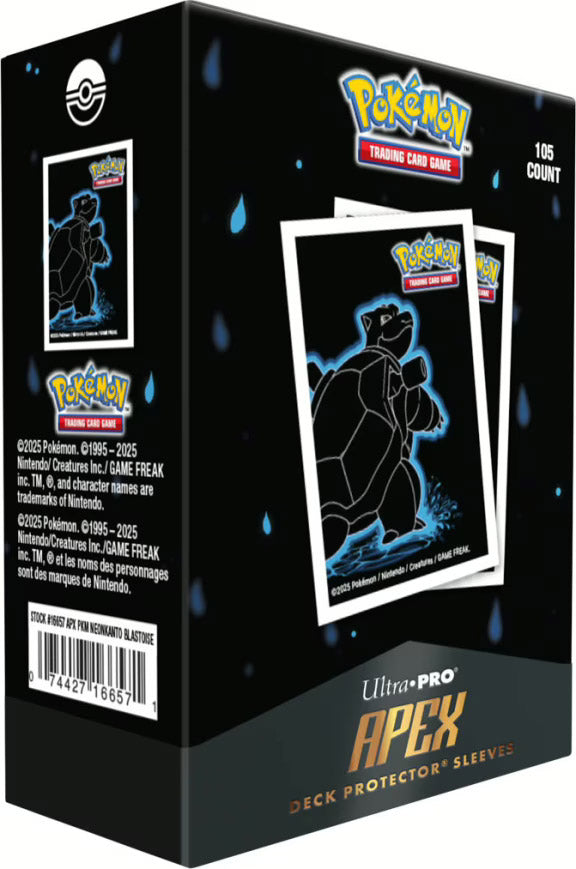 PKM Neon Kanto Blastoise APEX Protector (105)